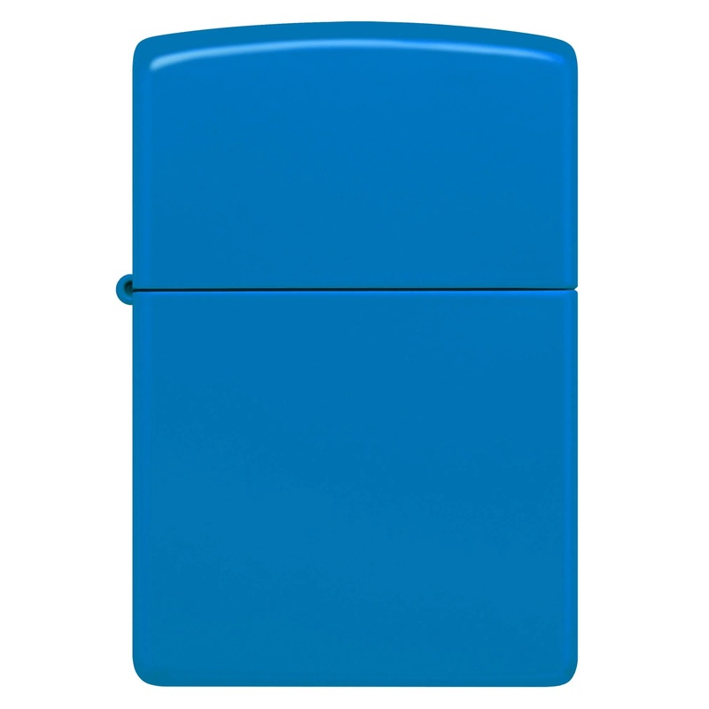 Zippo Lighter – Sky Blue Matte