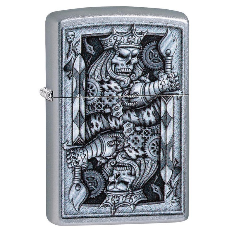 Zippo Lighter – Steampunk King Spade