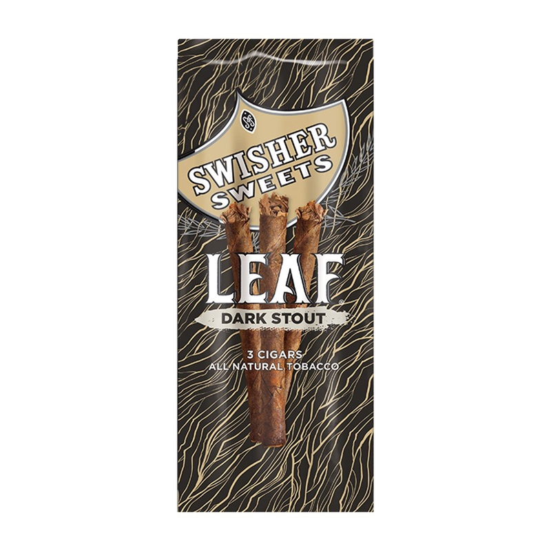 Swisher Sweets Leaf Dark Stout Dark Stout 10 Packs of 3