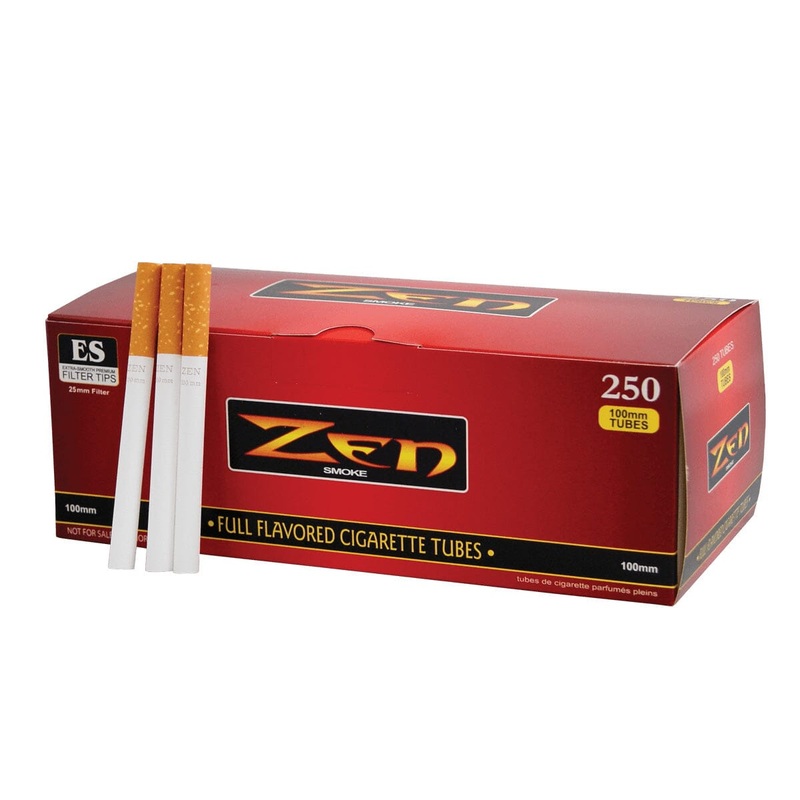 Zen Full Flavor Cigarette Tubes King (84mm) 250ct Carton