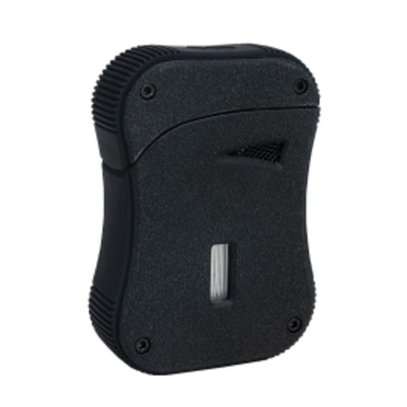 Lotus Blaze Triple Torch Lighter with Cigar Punch Black Crackle
