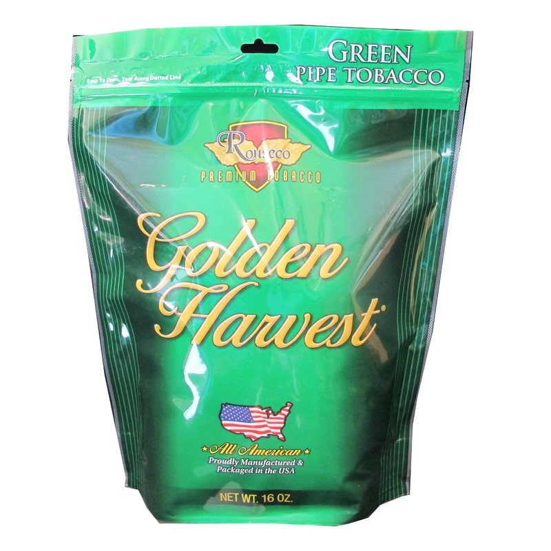 Golden Harvest Mint Pipe Tobacco Mint 6oz Bag