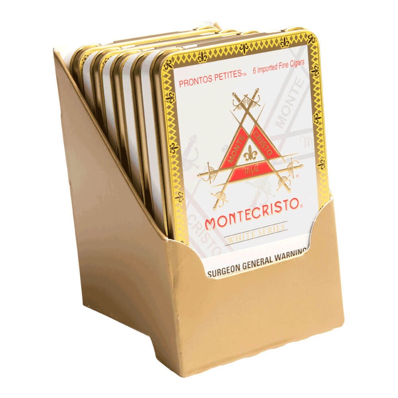 Montecristo White Prontos Petites Tins Prontos Petites 5 Tins of 6