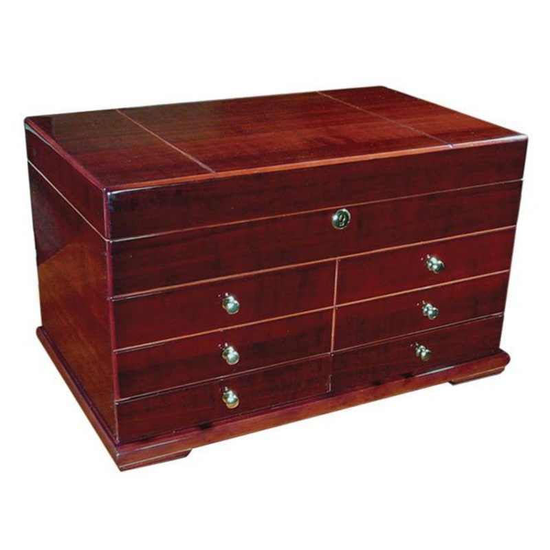 The Landmark Gloss Desktop Humidor by Prestige Import Group – 300 Cigar ct