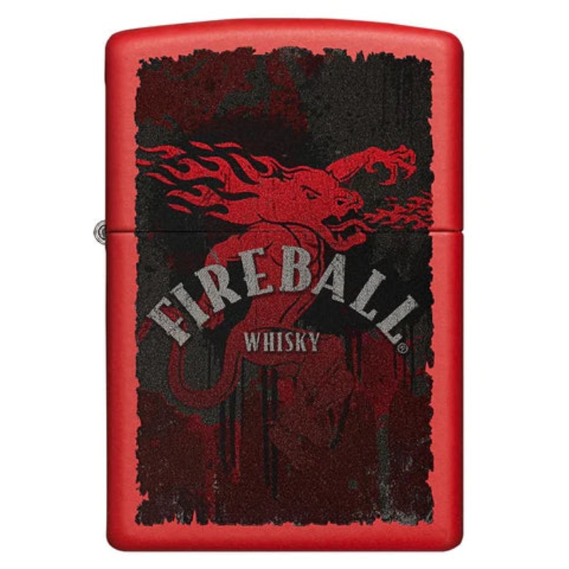 Zippo Lighter – Straight Fire Fireball