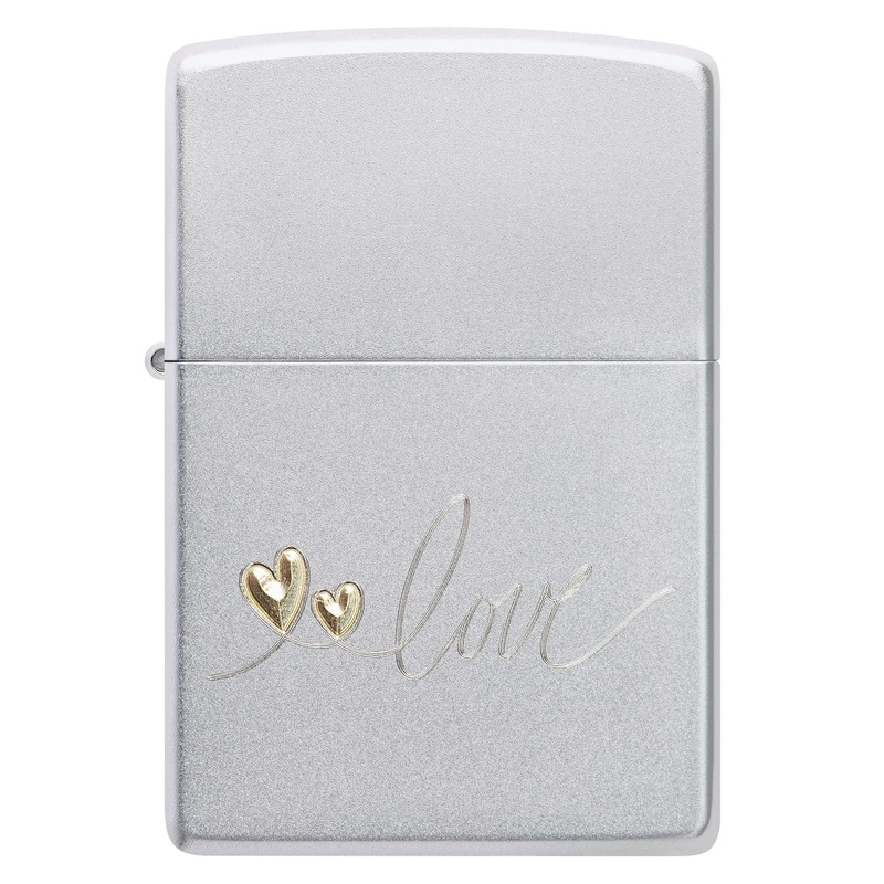 Zippo Lighter – Two Tone Love