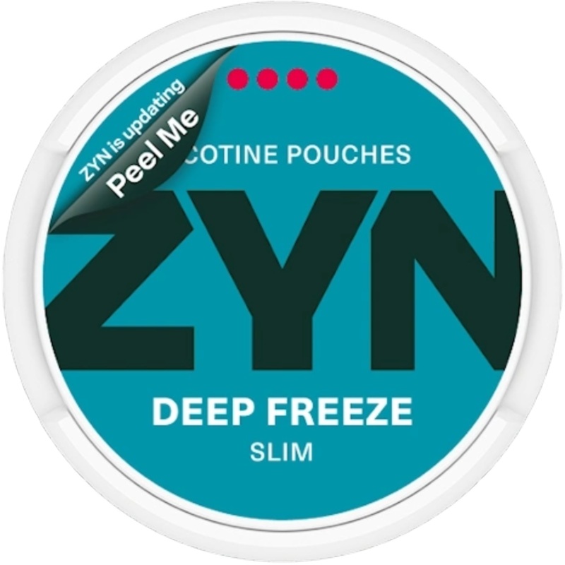 Zyn Nicotine Pouches Deep Freeze Slim – 5 Pack 11mg
