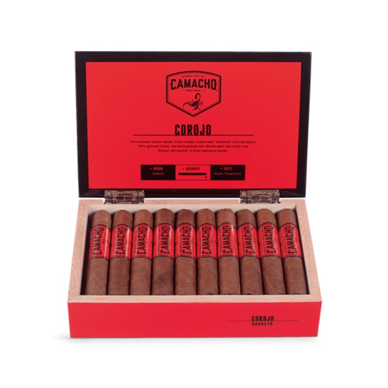 Camacho Corojo Churchill (7.0″ x 48) Box of 20