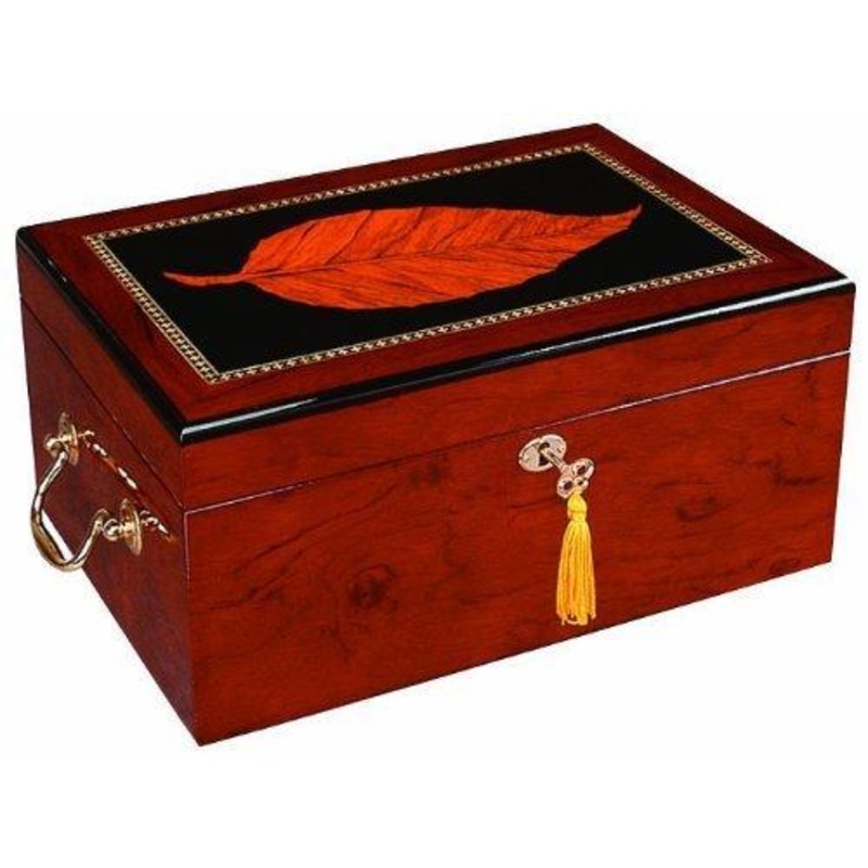 Quality Importers Deauville Desktop Humidor – 100 Cigar ct