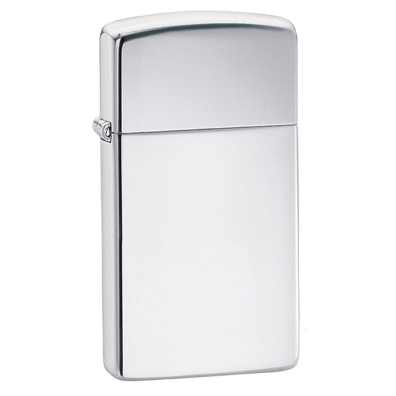 Zippo High Polish Chrome Slim Lighter