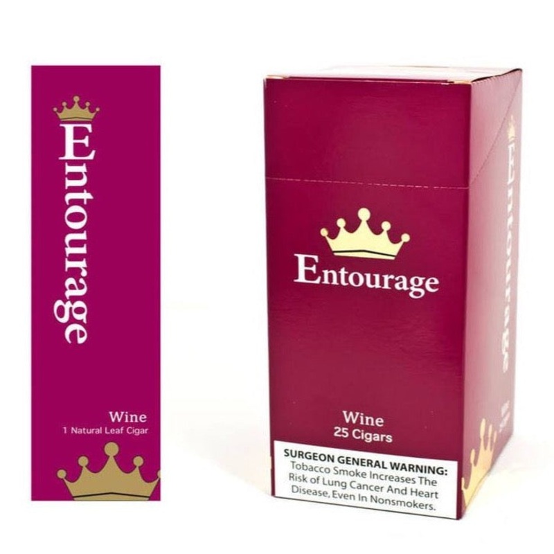 Entourage Wine Cigars Wine Box of 25