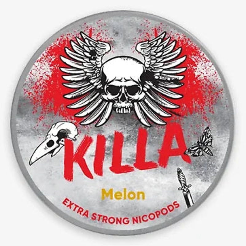 Killa Nicotine Pouches Melon 12.8mg – 5 Pack