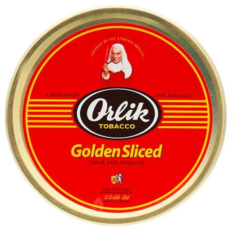 Orlik Golden Sliced Pipe Tobacco Golden Sliced 1.75oz Tin 1.75oz Tin