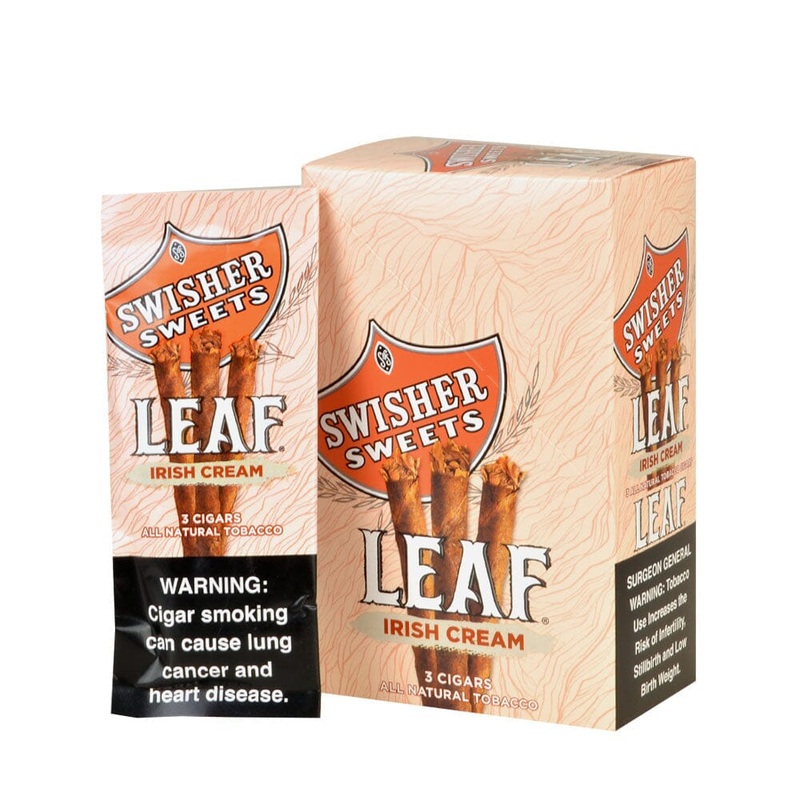 Swisher Sweets Leaf Irish Cream Irish Cream 10 Packs of 3