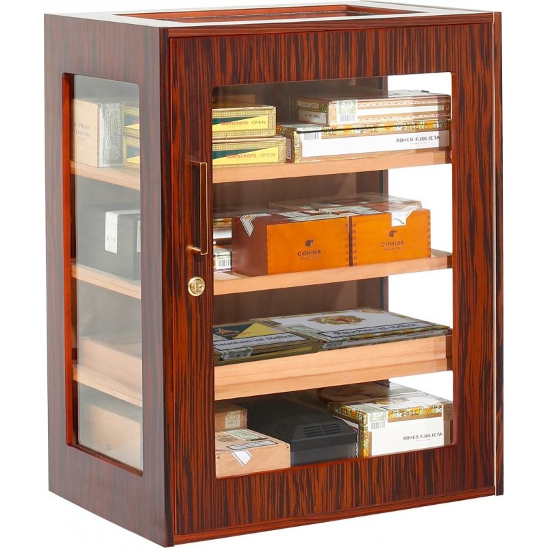 Adorini Ebony Salina Cabinet Humidor – 1500 Cigar ct