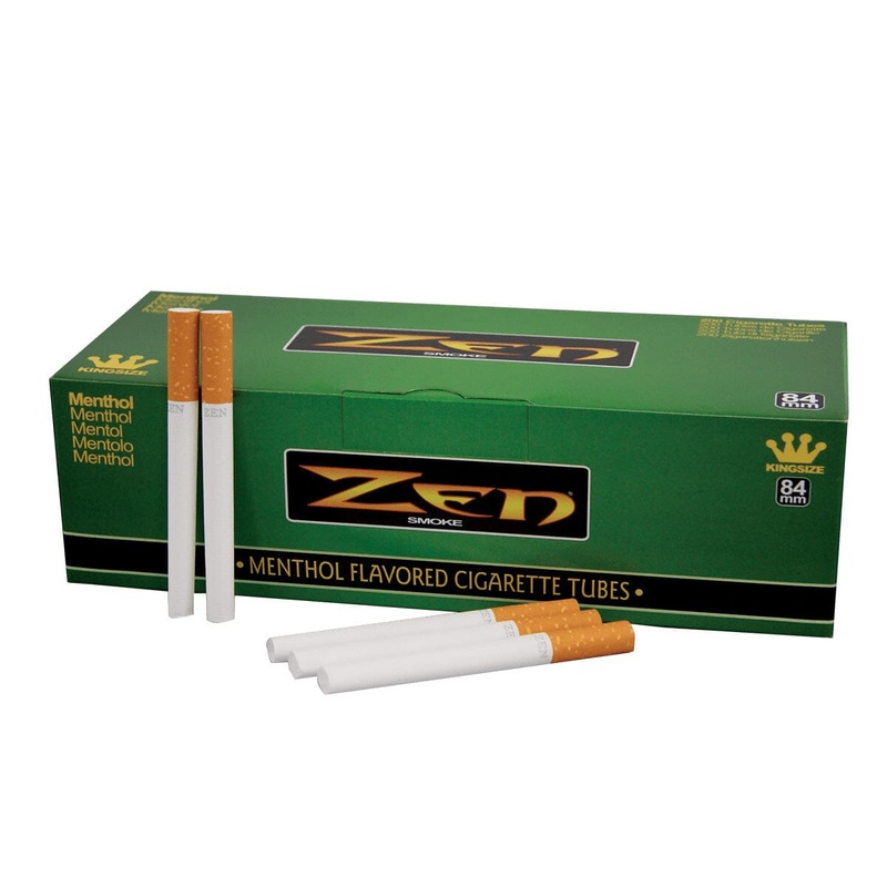 Zen Menthol Cigarette Tubes King (84mm) 200ct Carton