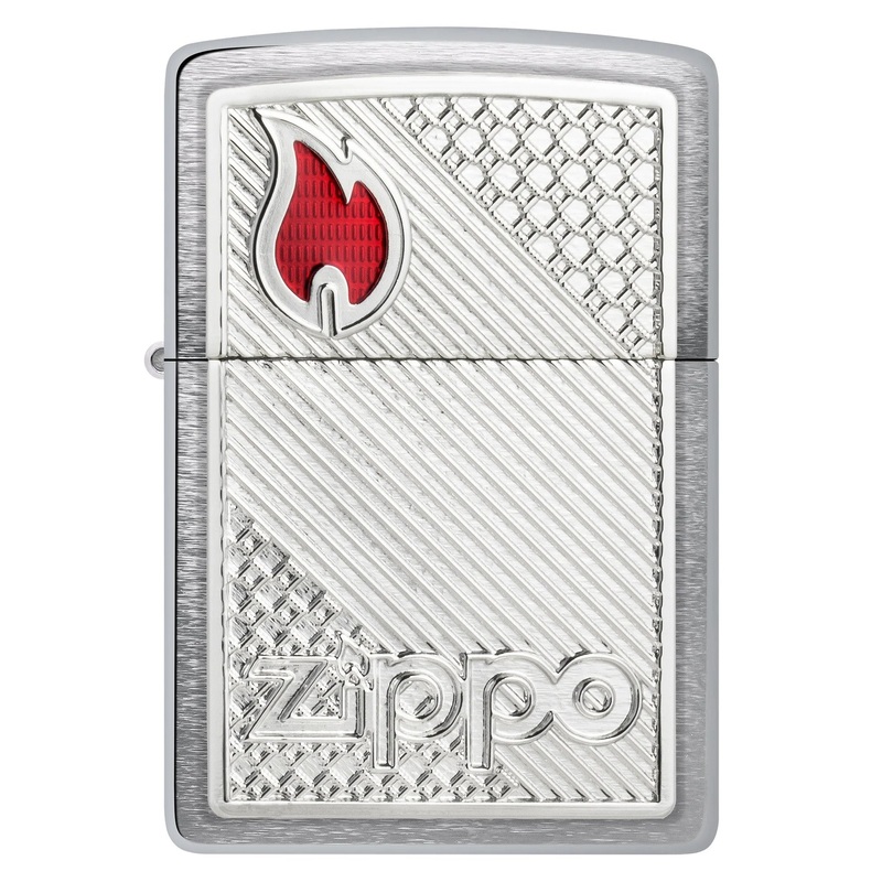 Zippo Lighter – Tiles Emblem