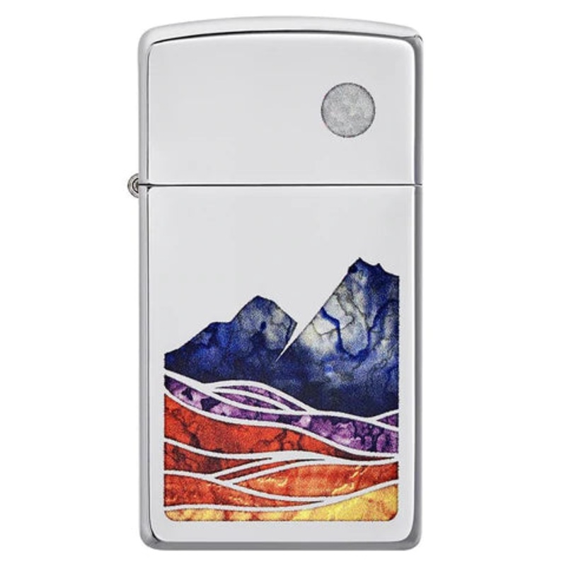 Zippo Lighter – Slim Landscape