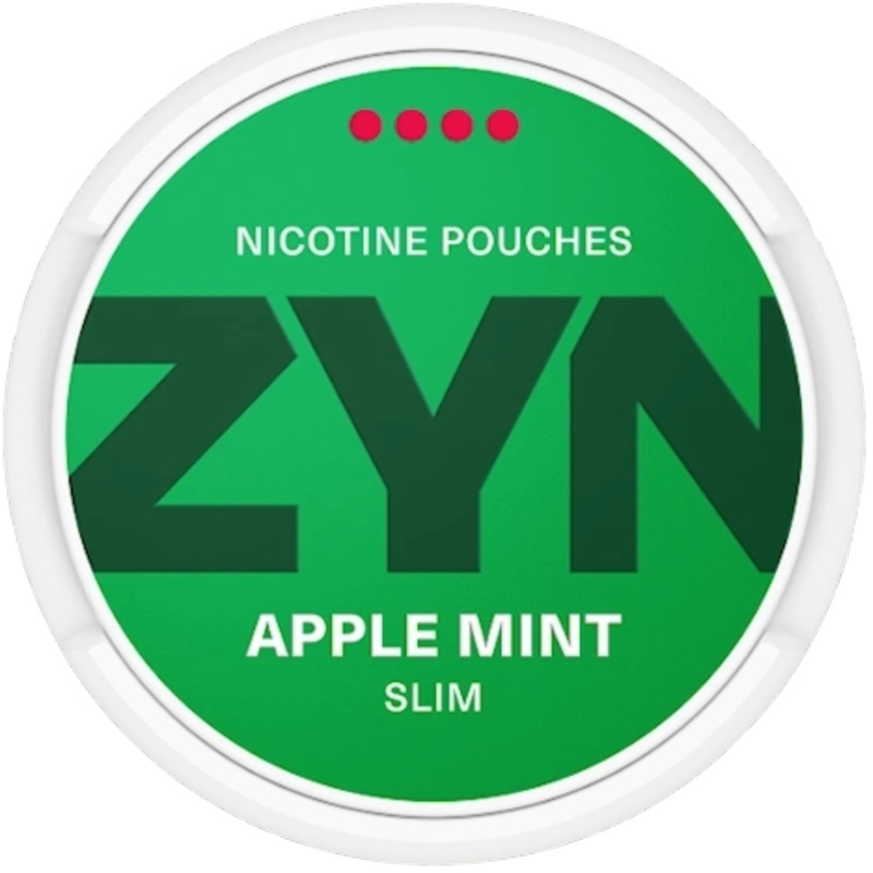 Zyn Nicotine Pouches Apple Mint Slim – 5 Pack 9mg