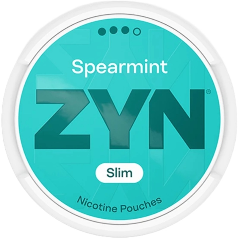 Zyn Nicotine Pouches Spearmint Slim – 5 Pack 6.5mg