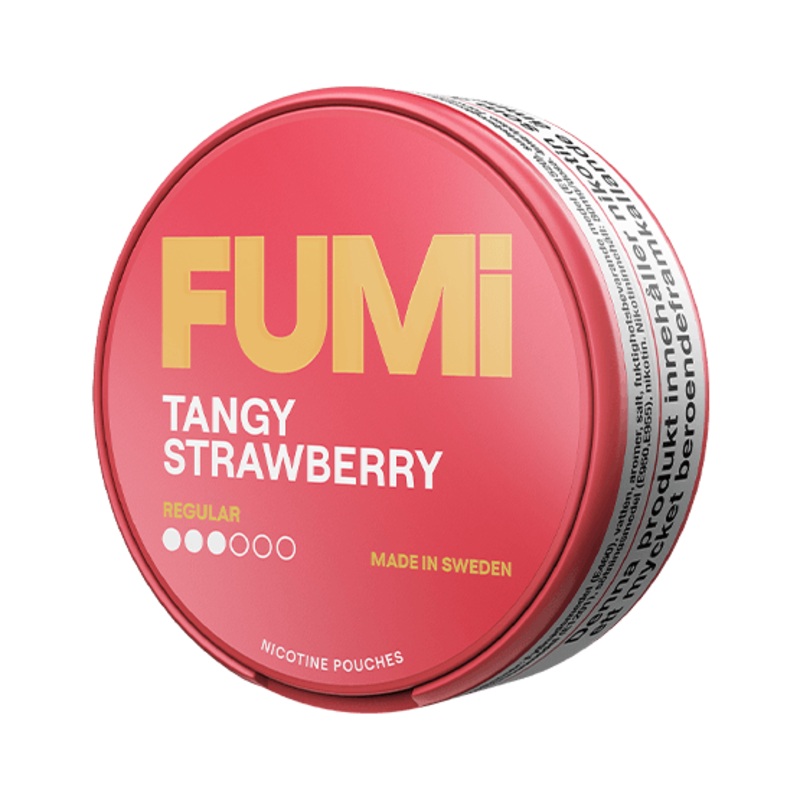 Fumi Nicotine Pouches Tangy Strawberry – 5 Pack 4mg
