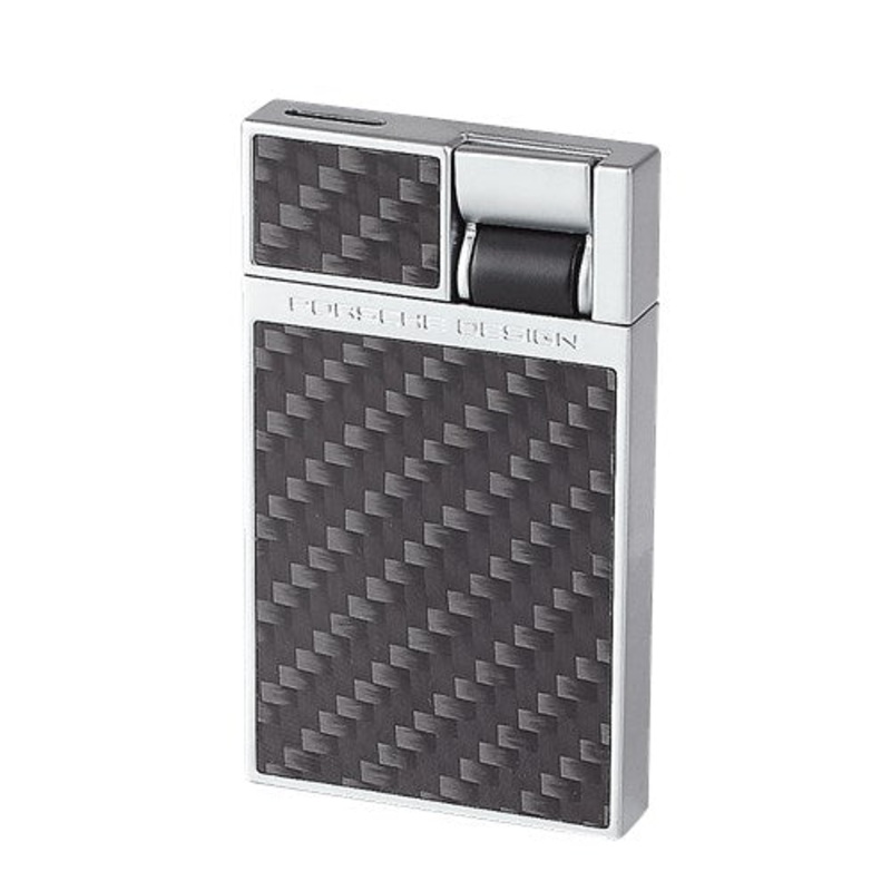 Porsche Design Heber Flat Torch Lighter Carbon Fiber