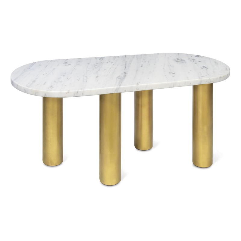 Regina Andrew Gabrielle Marble Cocktail Table