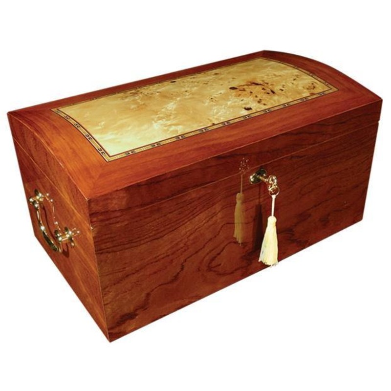 The Broadway Gloss Lacquer Humidor by Prestige Import Group – 150 Cigar ct