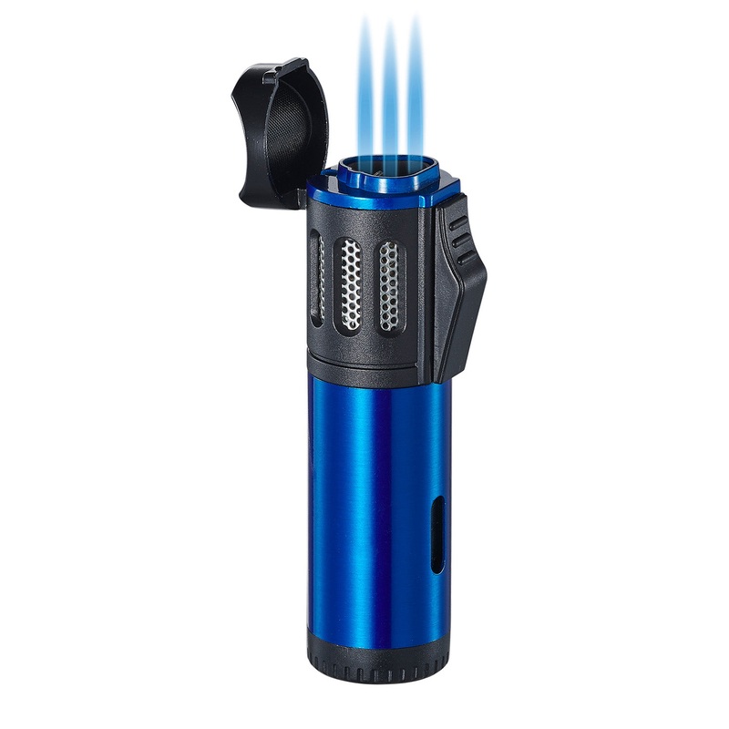 Artemis Triple Torch Cigar Lighter – Blue