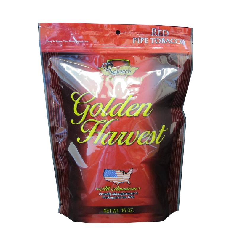 Golden Harvest Robust (Red) Pipe Tobacco Robust 6oz Bag