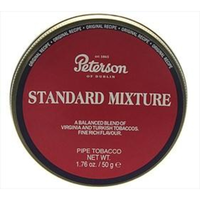 Peterson Standard Mixture Pipe Tobacco Standard Mixture 50g Tin