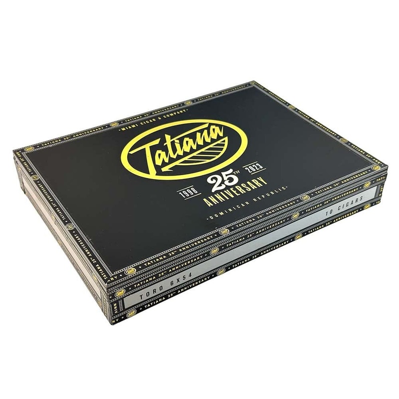 Tatiana 25th Anniversary Toro Cigars Toro Box of 10