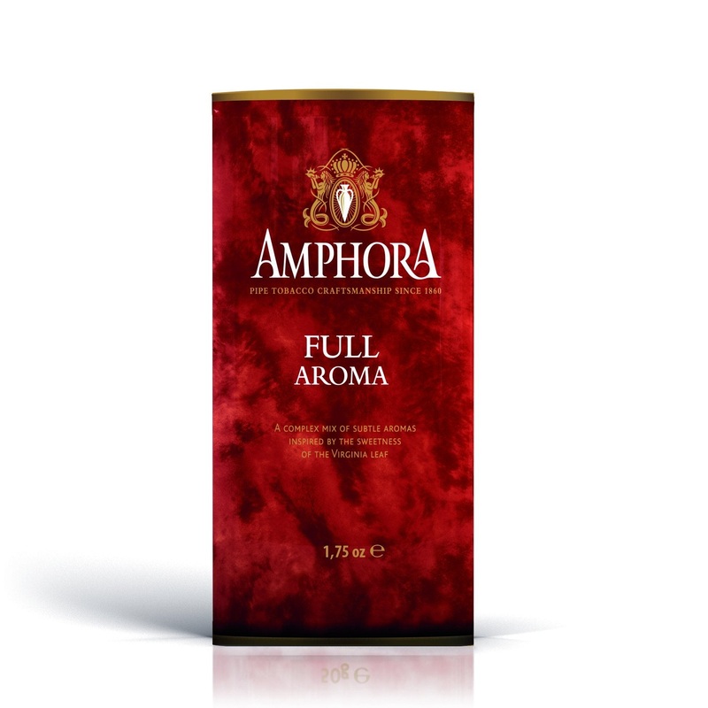 Amphora Full Aroma Pipe Tobacco Full Aroma 1.75oz x 5 Pouches