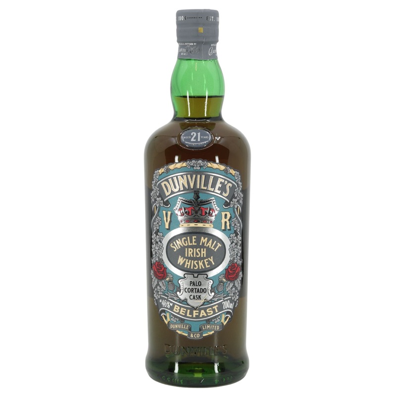 Dunville’s 21 Year Old Single Malt Palo Cortado Cask