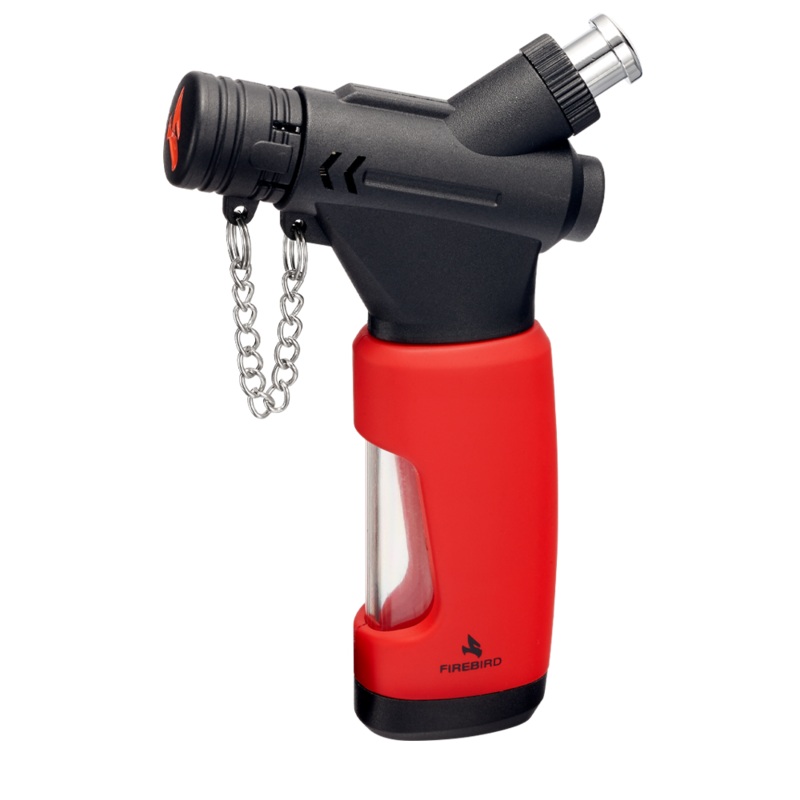Firebird Hookah Jet Single Flame Torch Lighter Red