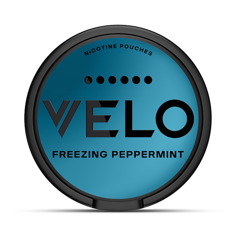 Velo Nicotine Pouches Freeze (Mighty Peppermint) – 5 Pack 10.9mg Freezing Peppermint