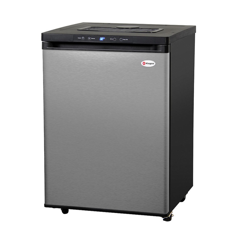 24″ Wide Stainless Steel Digital Kegerator Cabinet Only