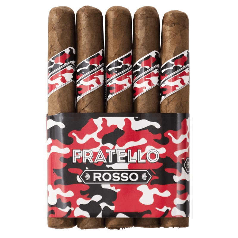 Fratello Camo Rosso Habano Robusto Bundle of 25