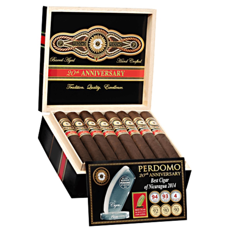 Perdomo 20th Anniversary Maduro Churchill (7.0″ x 56) Box of 24