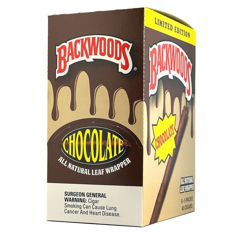Backwoods Chocolate Cigars Chocolate 8 Packs of 5