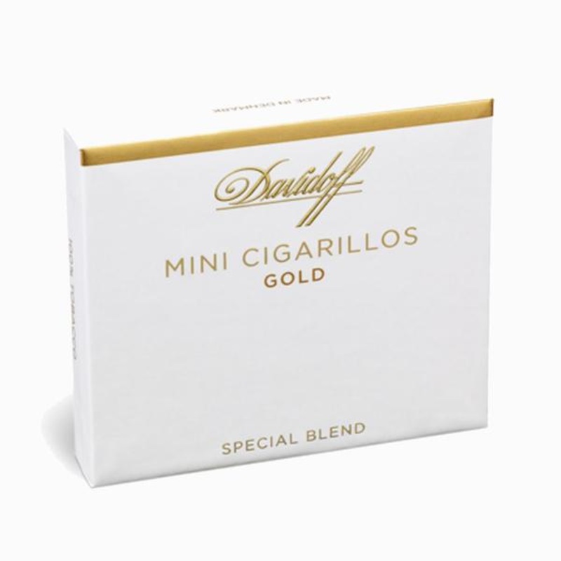 Davidoff Mini Cigarillos Gold Mini Gold Cigarillos (3.5″ x 20) 5 Packs of 20