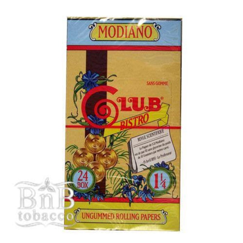 Modiano Bistro Rolling Papers 1 1/4″ Box of 24