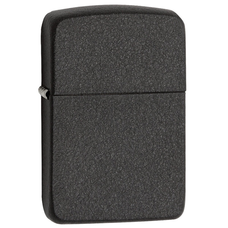 Zippo Black Crackle Armor Lighter