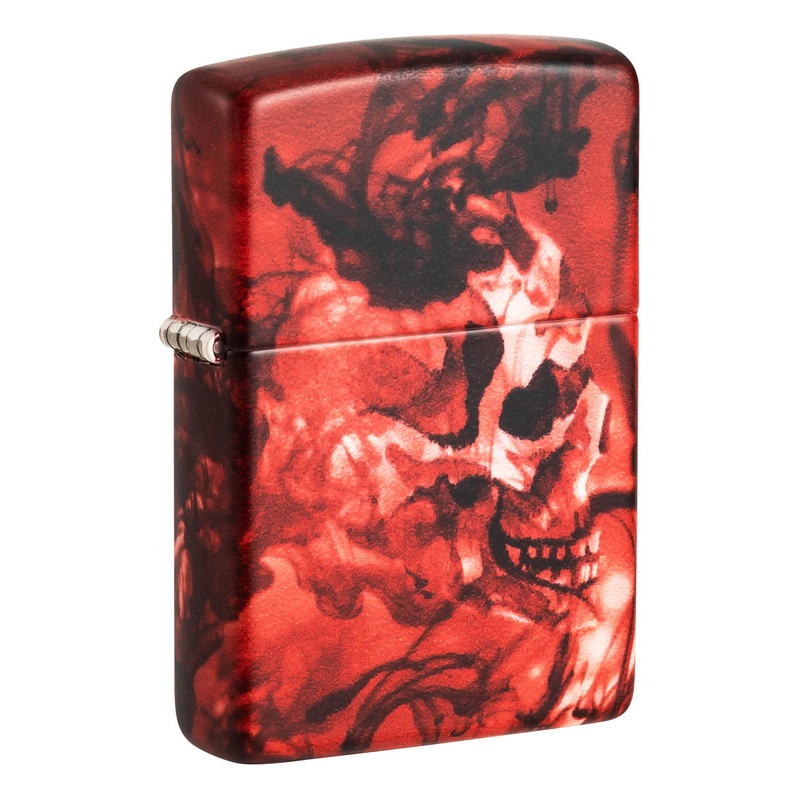 Zippo Lighter – Spooky Skulls