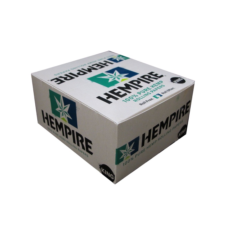 Hempire Hemp King Rolling Papers King Box of 50
