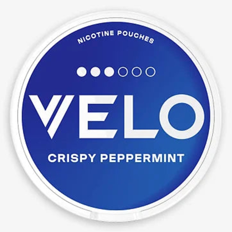 Velo Nicotine Pouches Crispy Peppermint Slim 10MG – 5 Pack