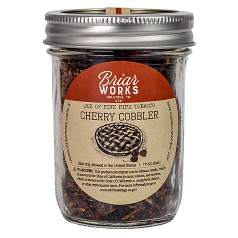 Briarworks Cherry Cobbler Pipe Tobacco Cherry Cobbler 2oz Jar