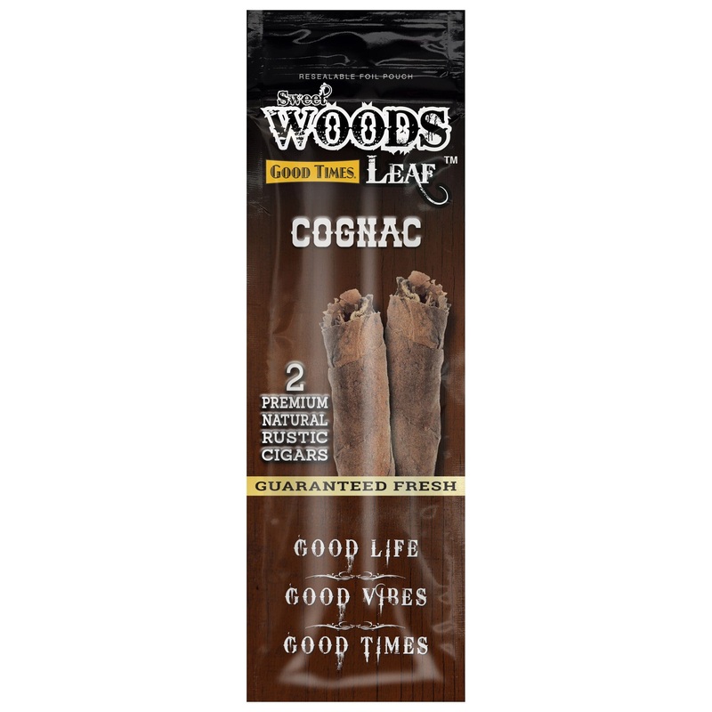 Sweet Woods Cognac Cigars Cognac 15 Packs of 2 (30ct)