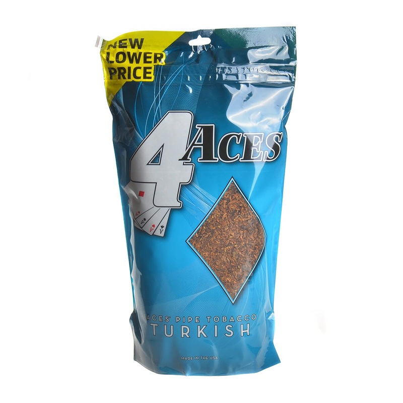 4 Aces Turkish Pipe Tobacco Turkish 16oz Bag