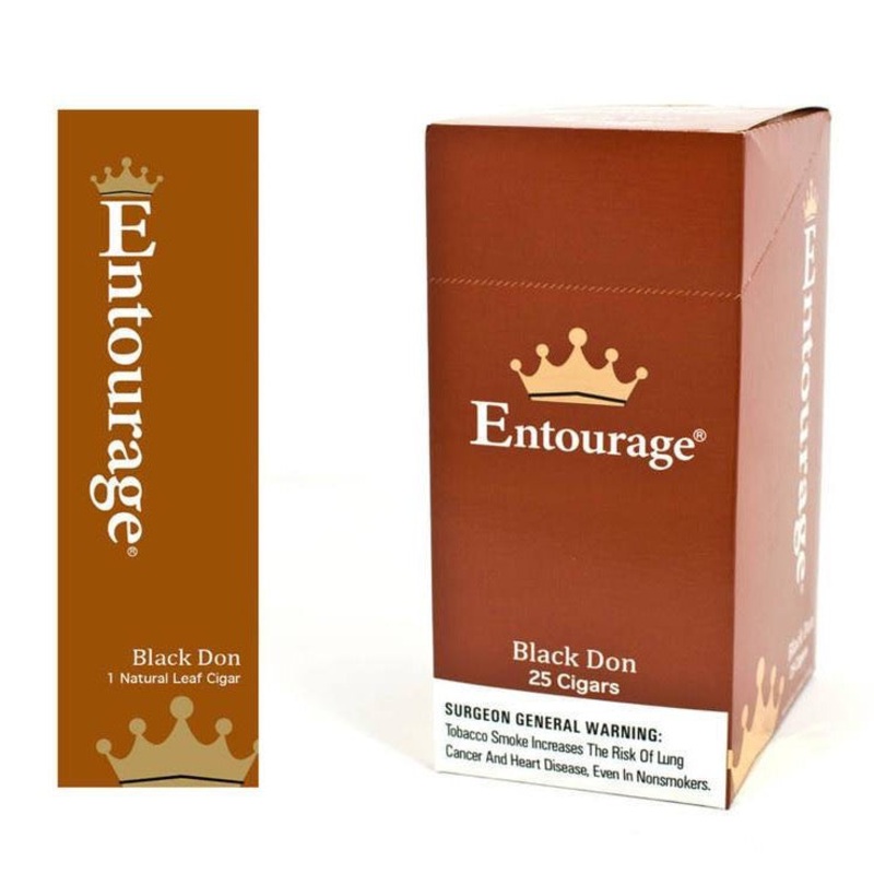 Entourage Black Don Cigars Black Don Box of 25